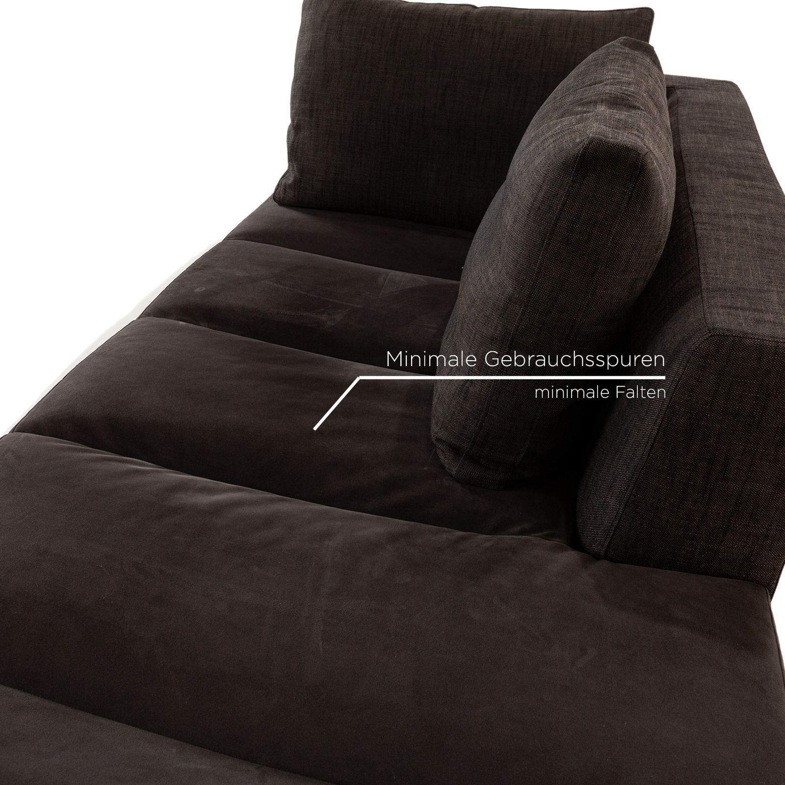 Ligne Roset Feng Fabric Lounger Grey photo 3241.0