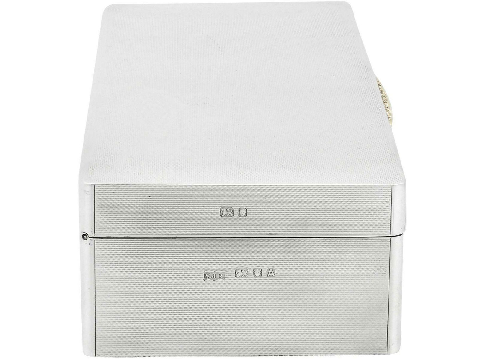 Sterling Silver Jewelry Box By S J Rose & Son photo Home Decor