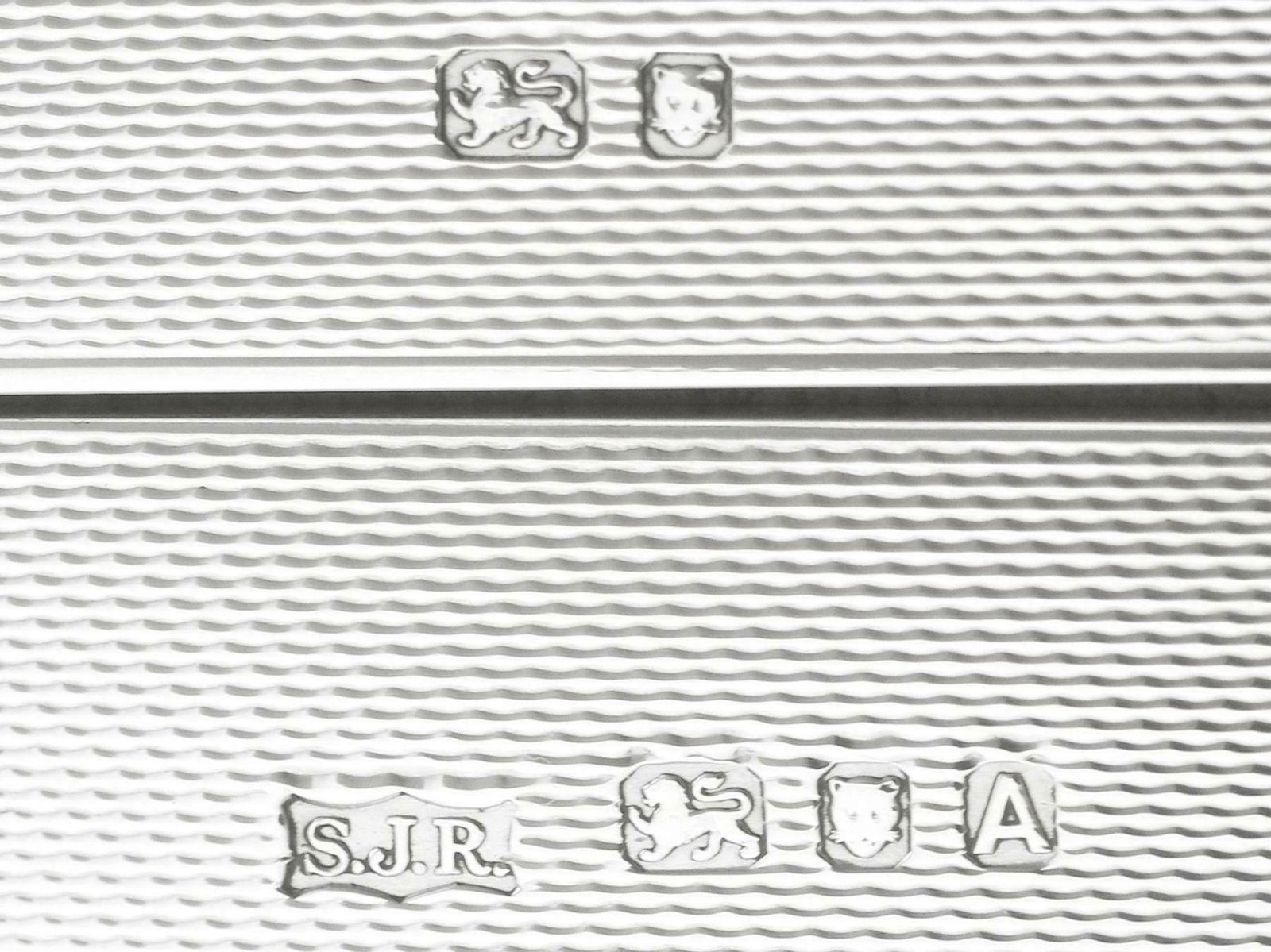 Sterling Silver Jewelry Box By S J Rose & Son photo vintage