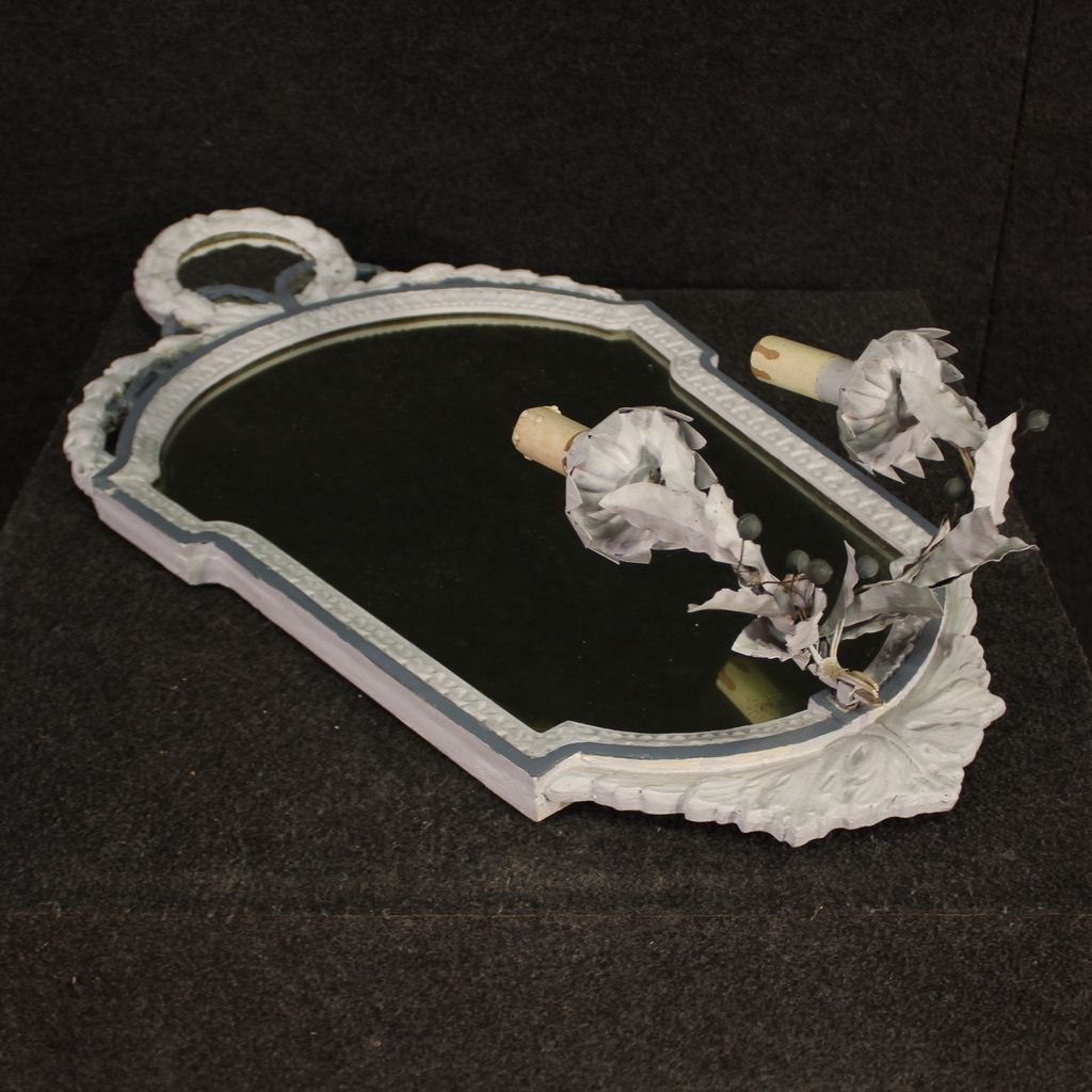 1700.0 Pair Of Louis XVI Style Mirrors From The 20th Century photo