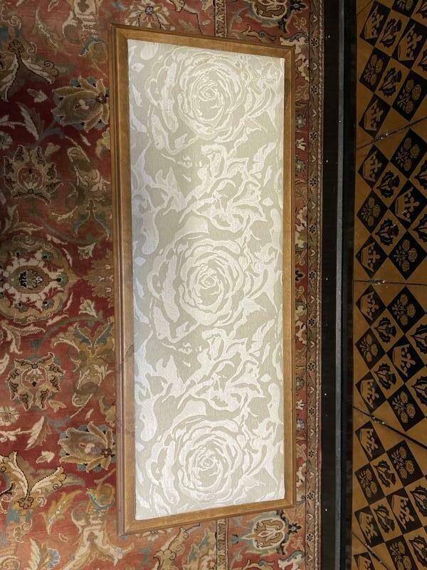 Banc De Piano Style Louis XVI Assise Tissu photo vinterior
