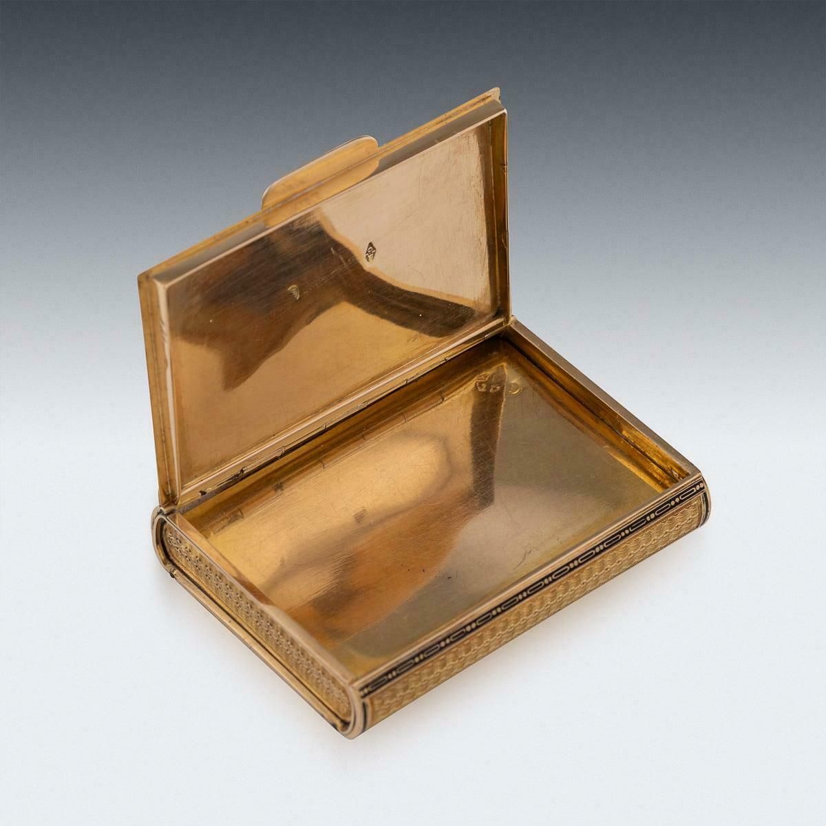 19th Century Swiss 18k Gold Pearl Set & Enamel Musical Box, Remond C.1800 photo 28399.0