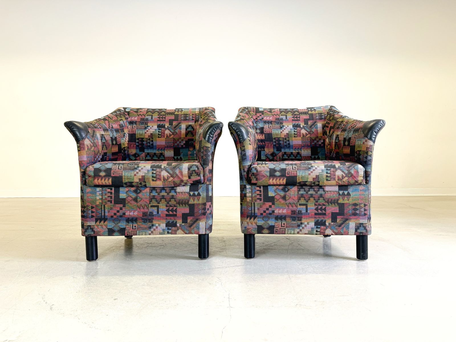 Set Of 2 Vintage Mid Century Armchairs Walter Knoll 1970s Armchair photo 825.0