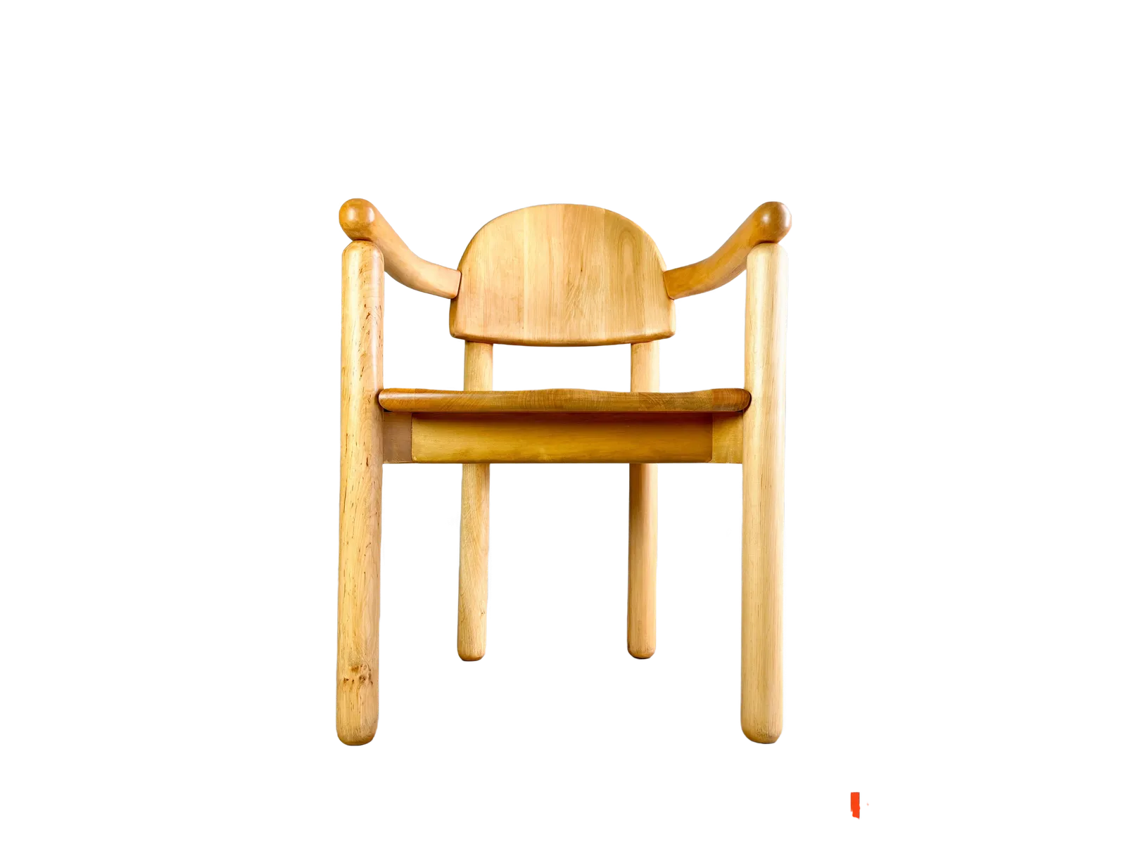 Mid Century Chair Rainer Daumiller Armrest Beech Vintage