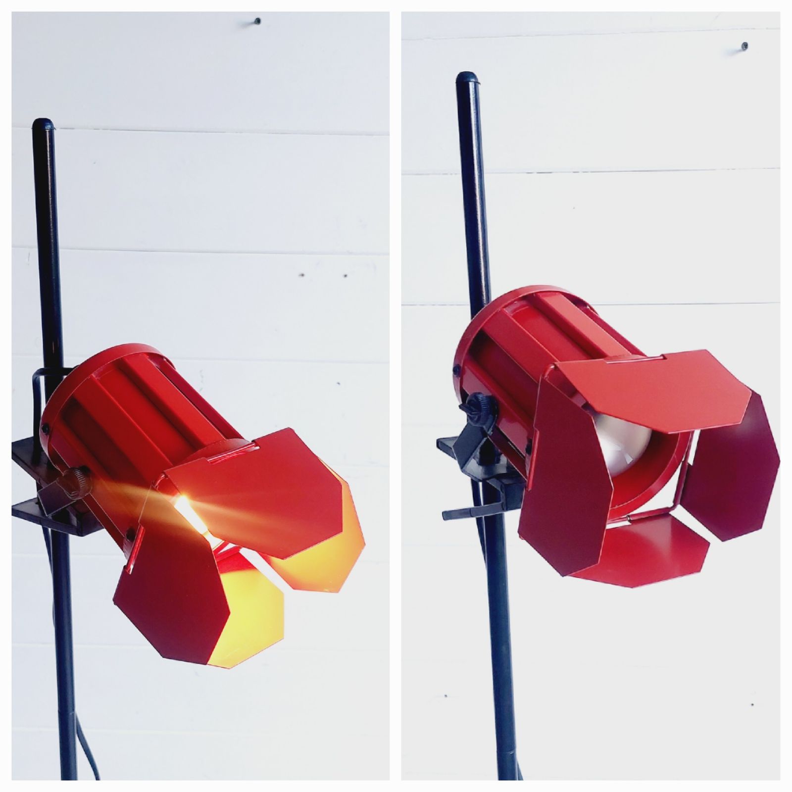 Mid Century  Adjustable Spotlight Floor Lamp Ikea "Reflektor" Spotlight Studio Light 1980s photo buy