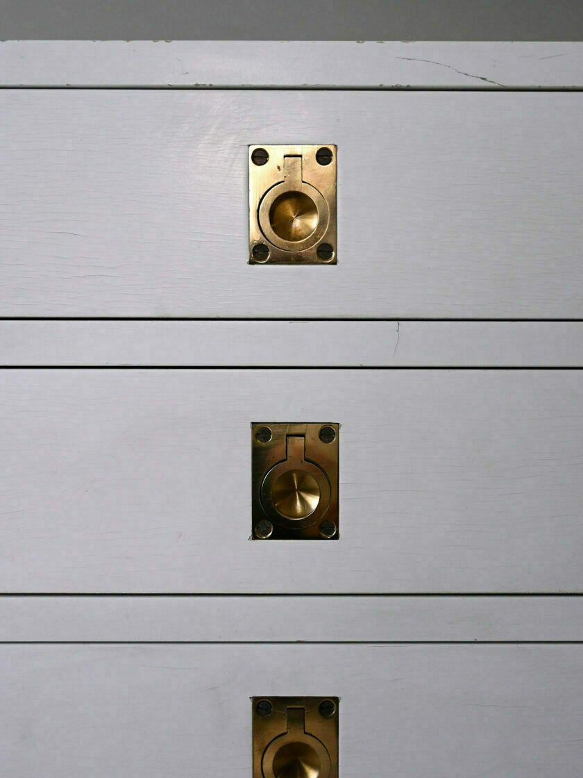 Furniture White 6 Drawer Chest Of Drawers photo