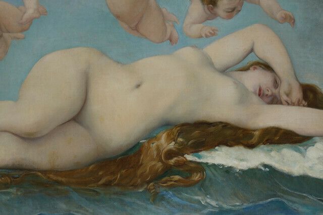 The Birth Of Venus By Ernest Prunet, 1840 1901, After Alexandre Cabanel photo 16845.0