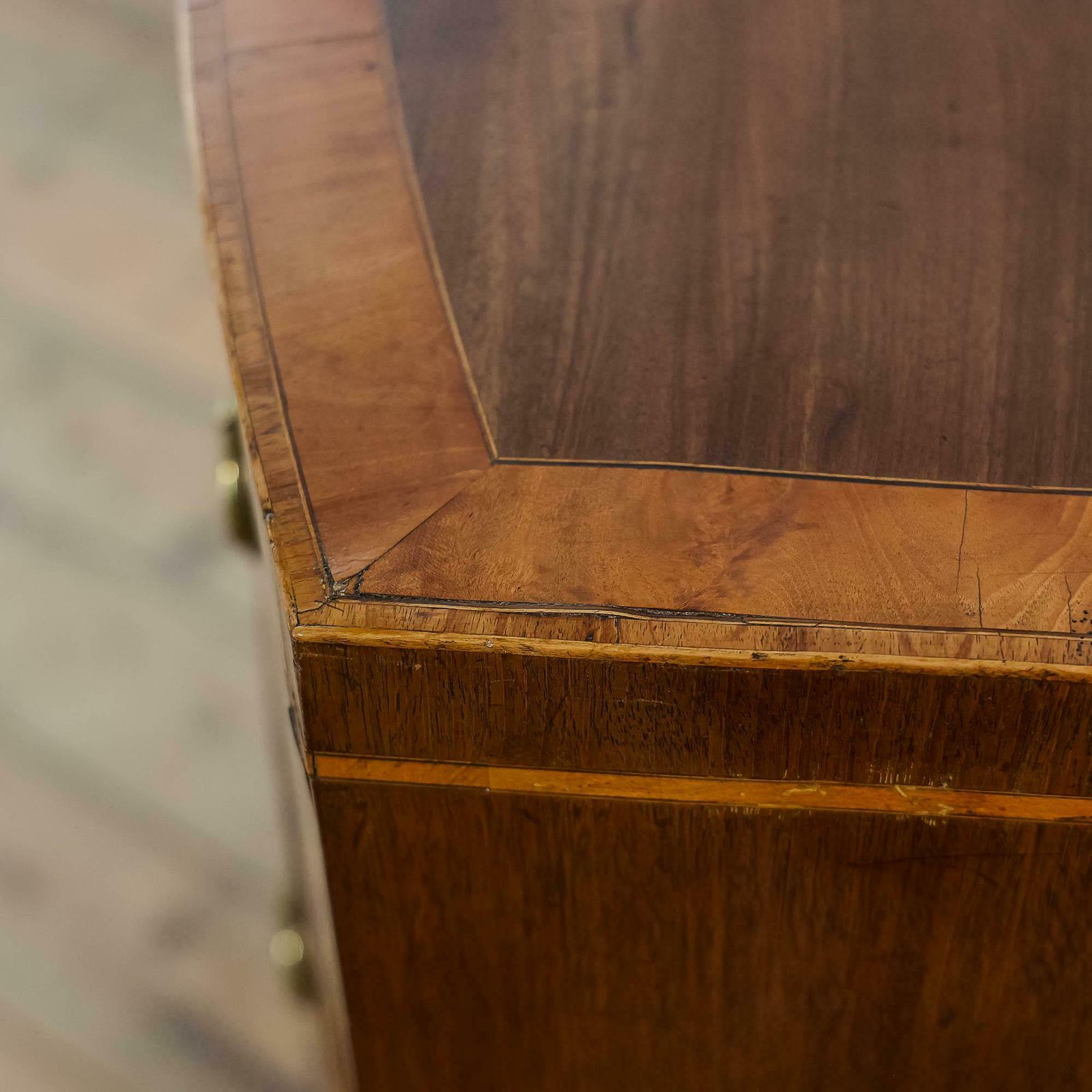 Antique Georgian Mahogany Bow Front Chest Of Drawers | Antique Storage | Bedroom Drawers | Antique Chest Of Drawer photo buy