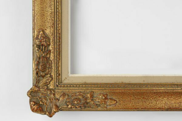 Baroque Gilded Painting Frame In Wood, France, 1900s photo for sale