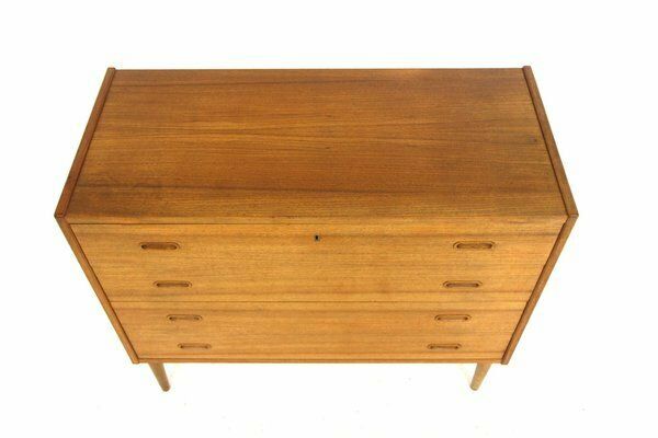 Scandinavian Teak Chest Of Drawers, Sweden, 1950s photo Furniture