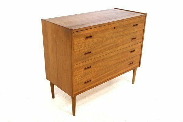 Scandinavian Teak Chest Of Drawers, Sweden, 1950s photo 1000.0