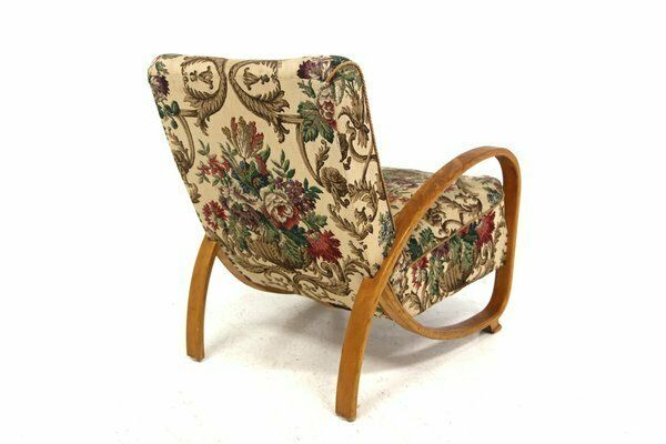 Modern Scandinavian Beech Armchair, Sweden, 1940s photo Furniture
