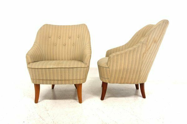 Scandinavian Armchairs, Sweden, 1940s, Set Of 2 photo furniture