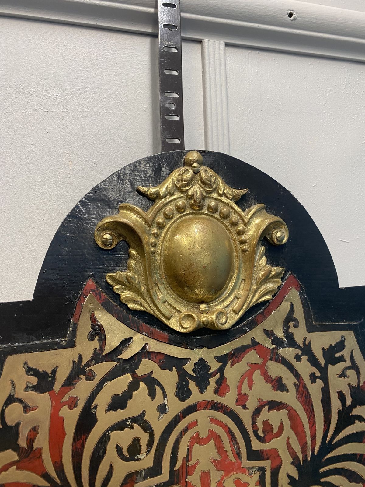 Boulle Style Faux Tortoiseshell & Gilt Mirror photo buy