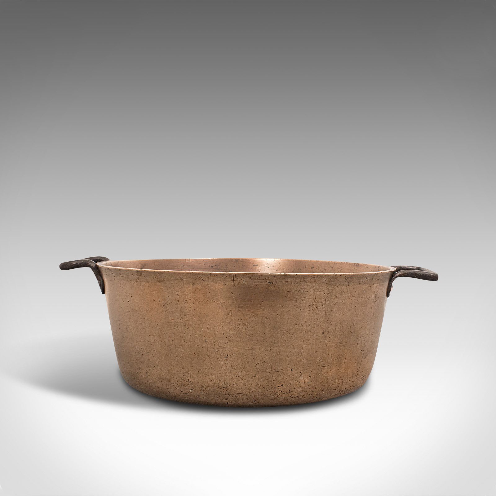 Antique Jam Pan, English, Bronze, Preserves Cooking Pot, Late 18th C, Circa 1800 photo vintage