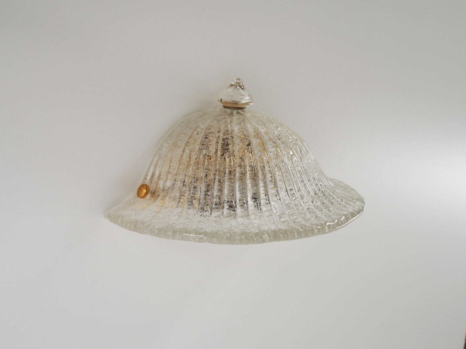 Wall Lamp, Murano Glass, Italian Design, 1970s, Manufacture: Italy photo furniture