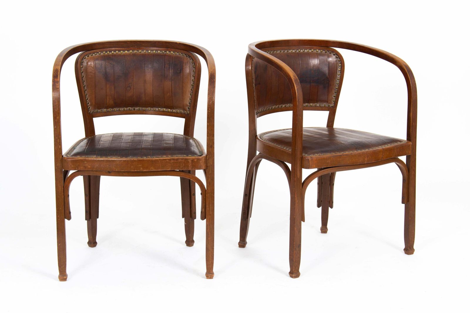 Seating Set By Gustav Siegel, Vienna Secession Set From J & J Kohn photo for sale