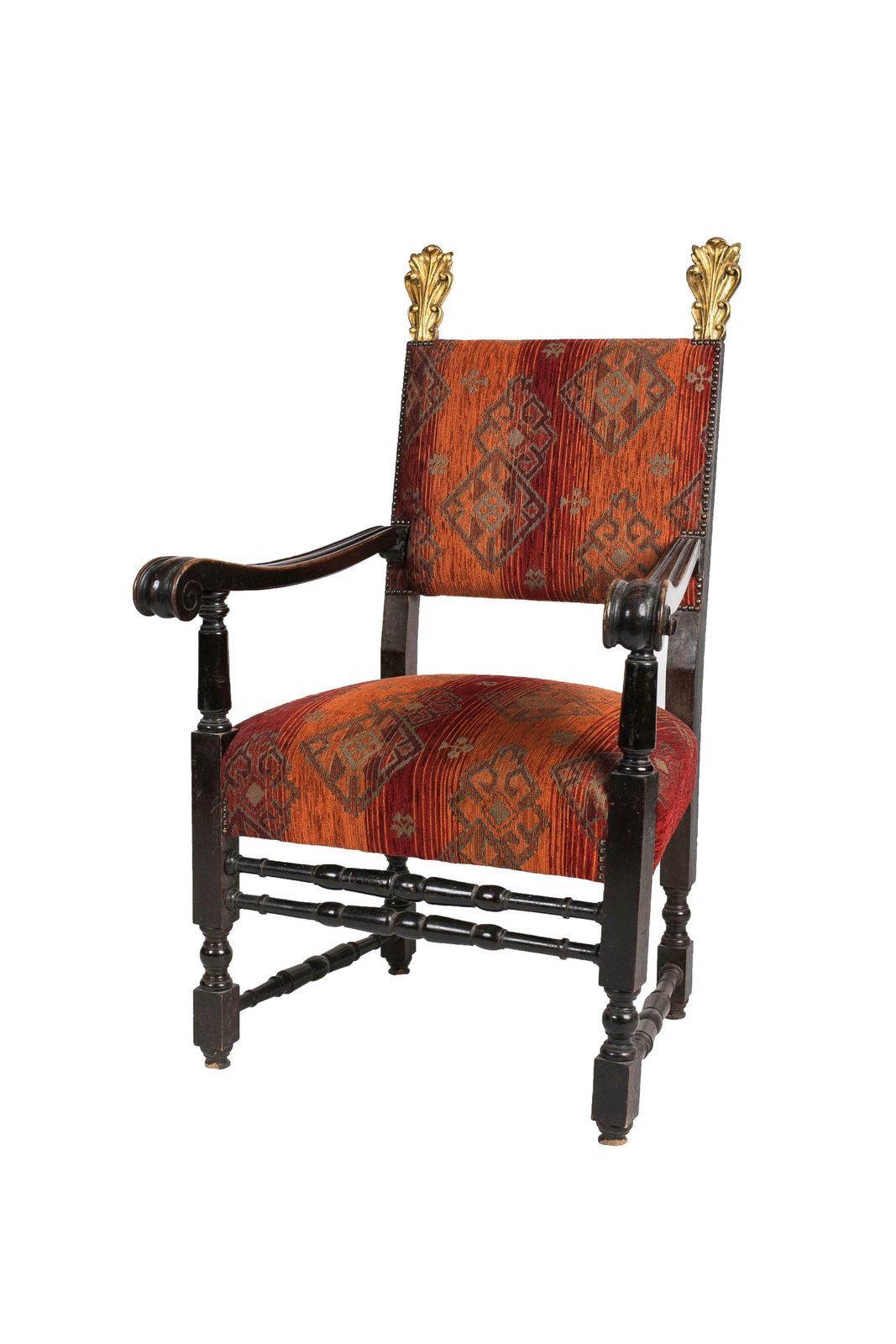 Neo Renaissance Revival Carved Walnut Armchairs And Canape photo for sale