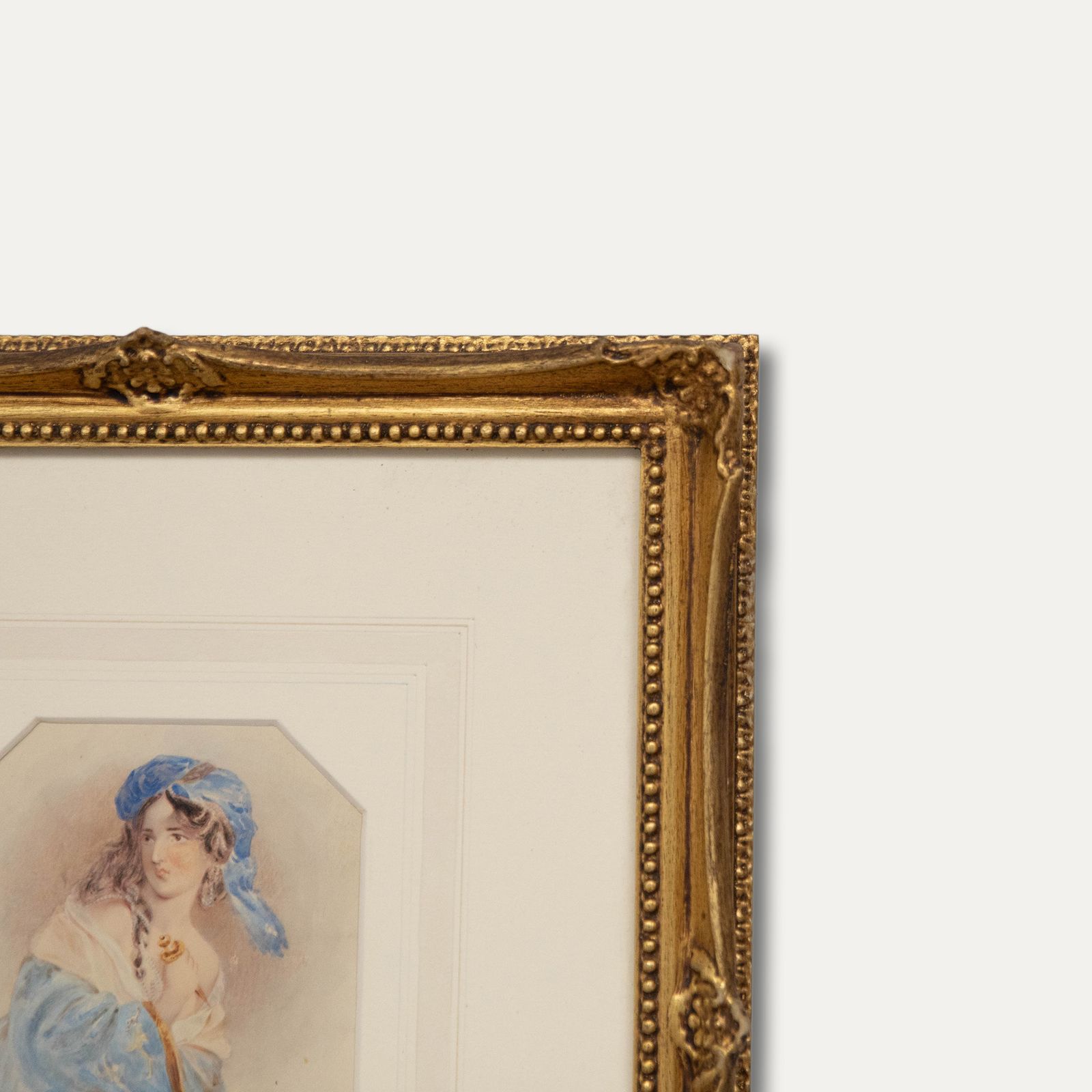 Alfred Edward Chalon Ra (1780 1860) 19th Century Watercolour, Lady With Dagger photo 238.0