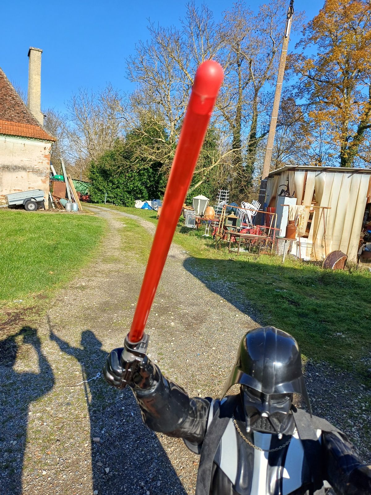 Large Format Figure Of Darth Vader 122 Cm photo for sale