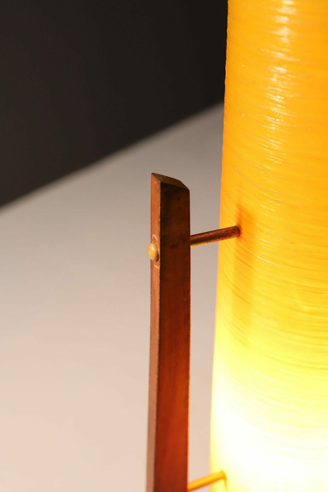 Midcentury Fibreglass Rocket Floor Lamp, 1960´S, Czechoslovakia photo Lighting