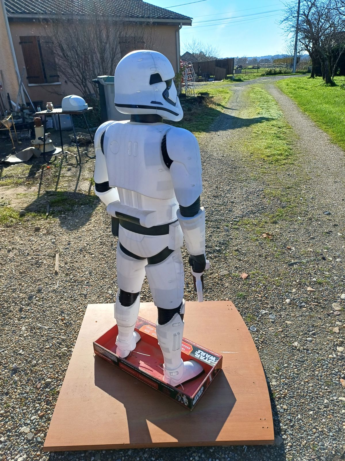 Large Format Soldier First Order Sormtrooper: 122 Cm photo vintage