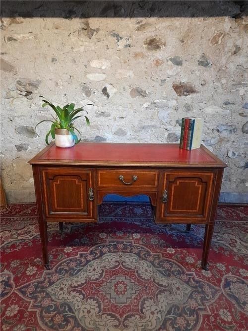 Beautiful Vintage Desk Console Table Tv Stand. 036 photo Furniture
