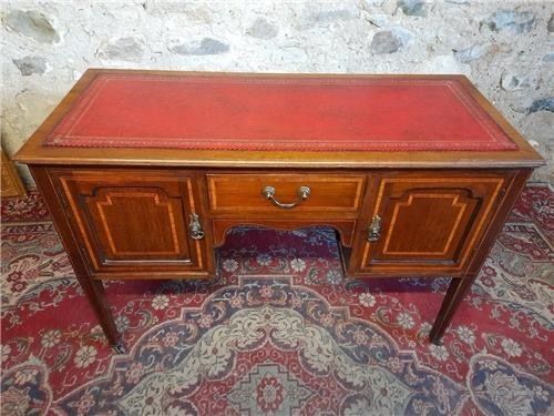 Beautiful Vintage Desk Console Table Tv Stand. 036 photo vinterior