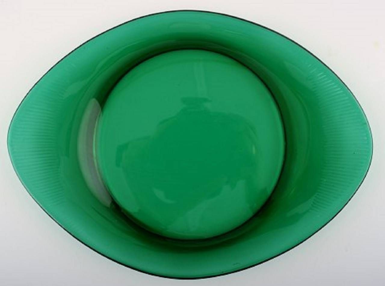 Eight Lobster Dishes In Green Glass By Josef Frank photo furniture