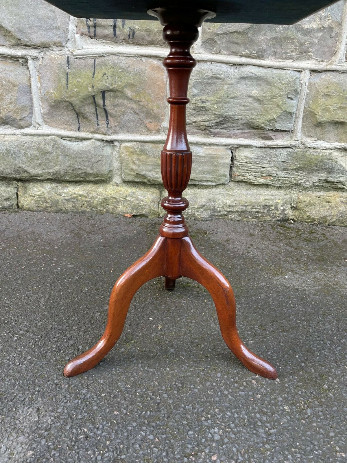 Antique Mahogany Side Table photo furniture