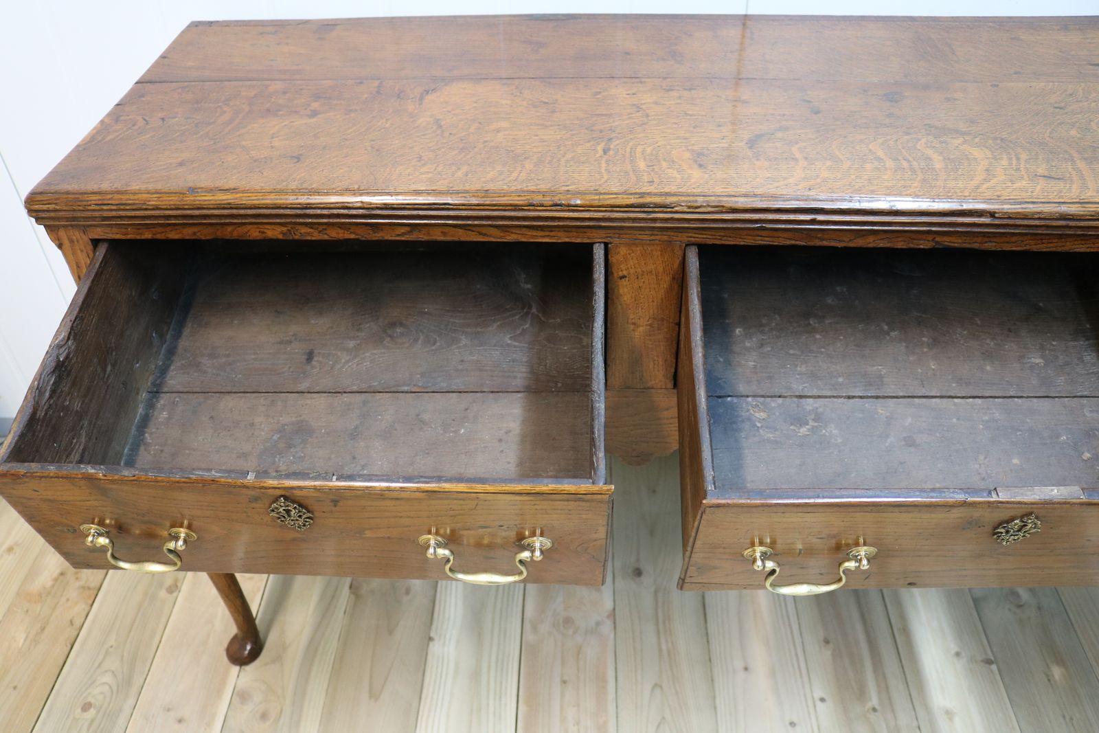 photo for sale Good 18th Century English Oak Side Table / Dresser Base