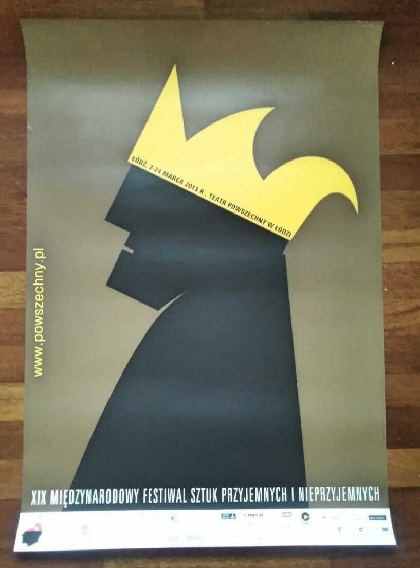 Poster For The 19th Festival Of Pleasant And Unpleasant Arts From 2013
