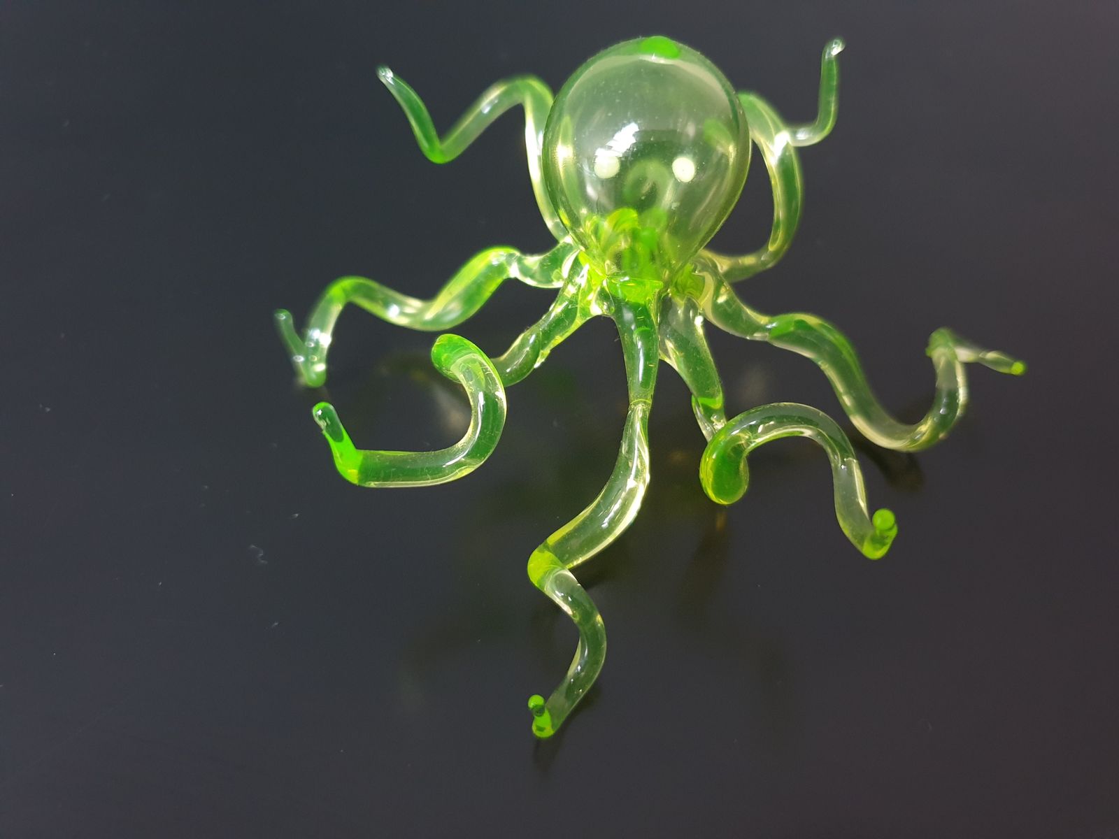 Glass Octopus Sculpture By Bimini