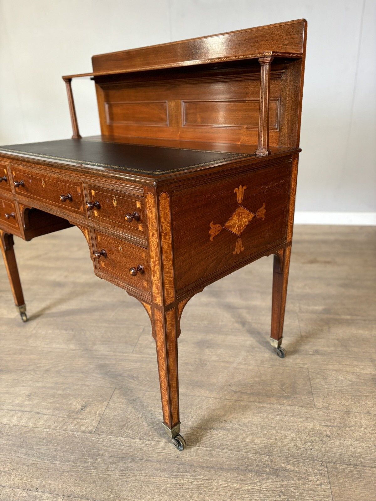 An Unusual Antique Late Victorian Desk photo furniture
