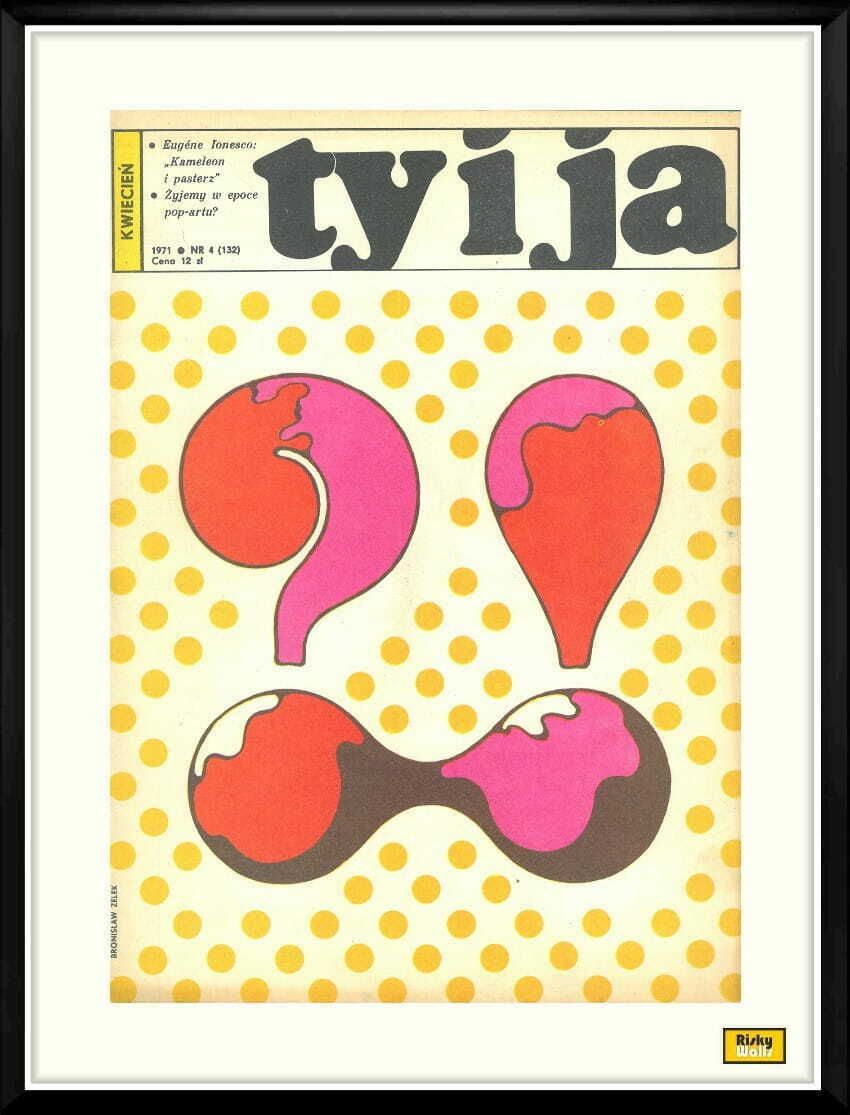 The Cover Of The Monthly Magazine Ty And Ja, Cars. Bronisław Zelek, 04/1971