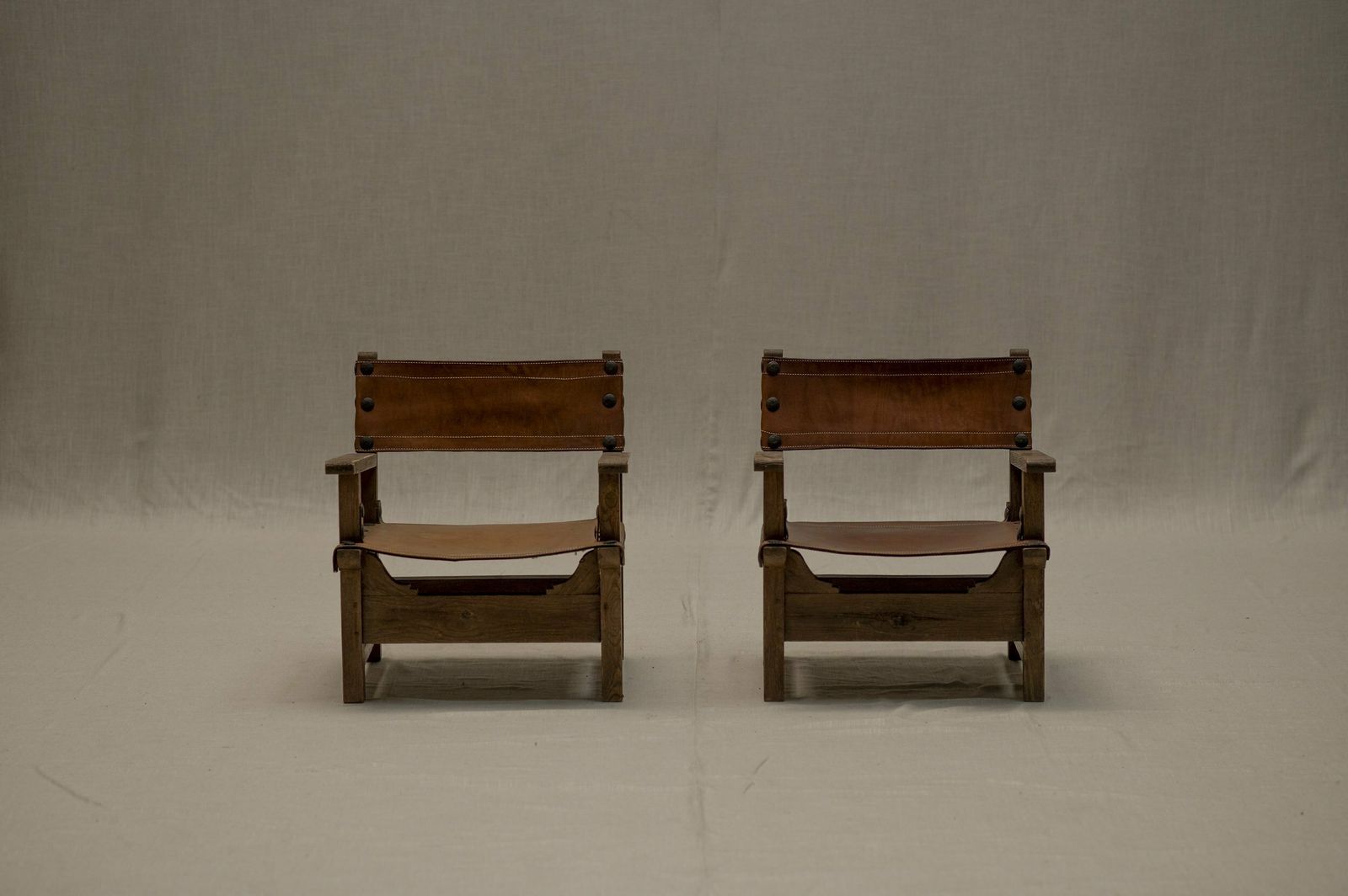 Spanish Brutalist Easy Chair Set photo Furniture