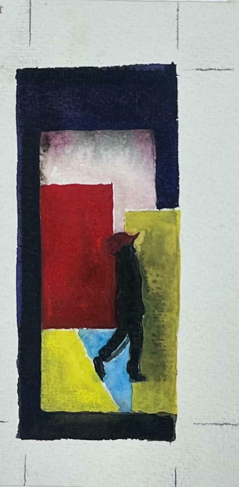 Jacques Coulais (1955 2011)french Expressionist Abstract Original Paintingmid 20th Century