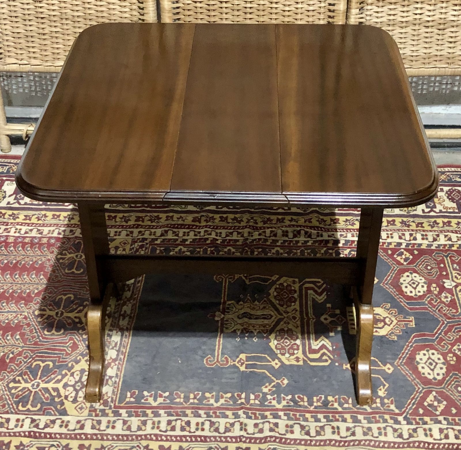 photo for sale Handsome Vintage Mahogany Coffee / Occasional Table