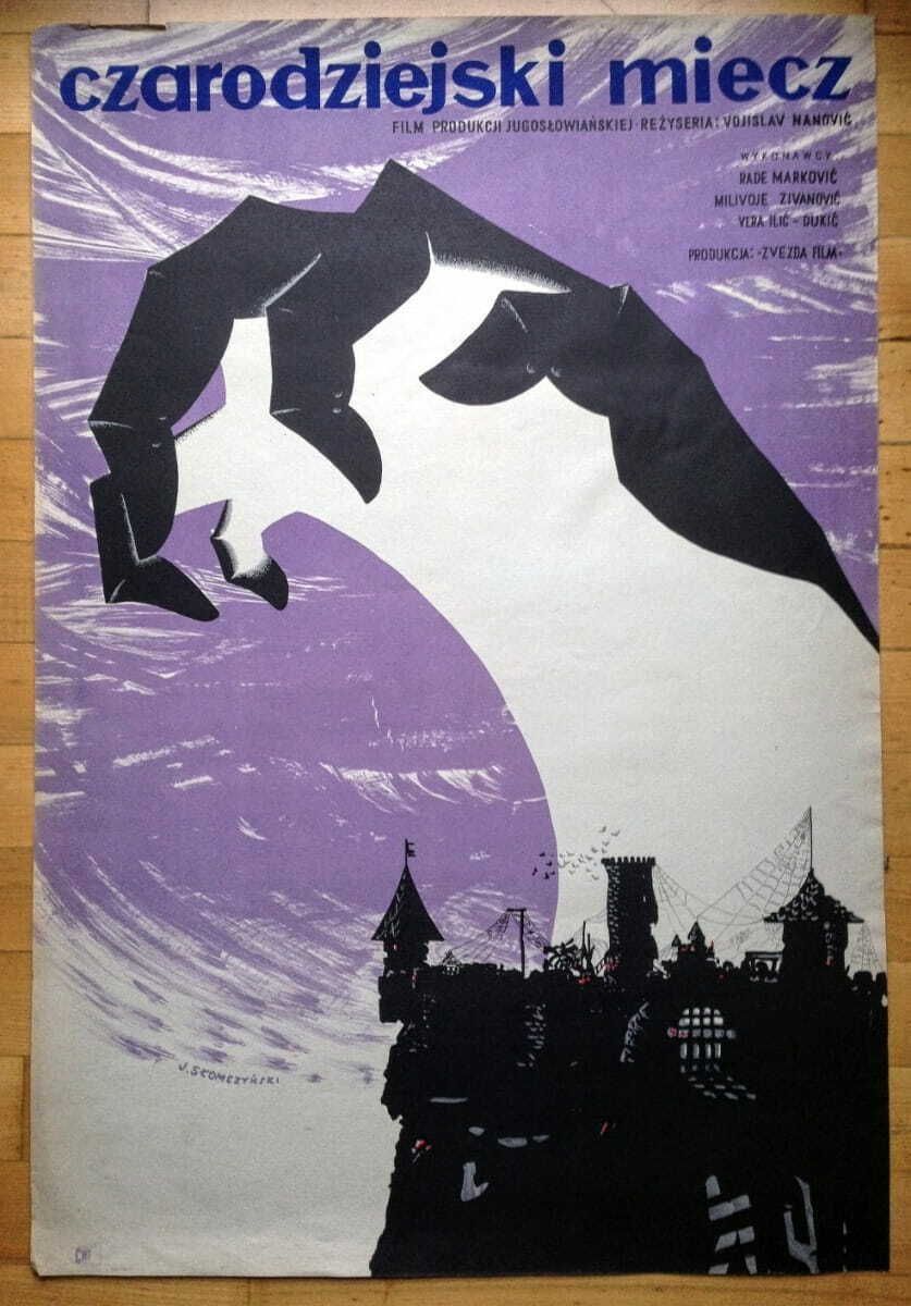 Poster For The Film The Magic Sword 1960, J. Słomczynski