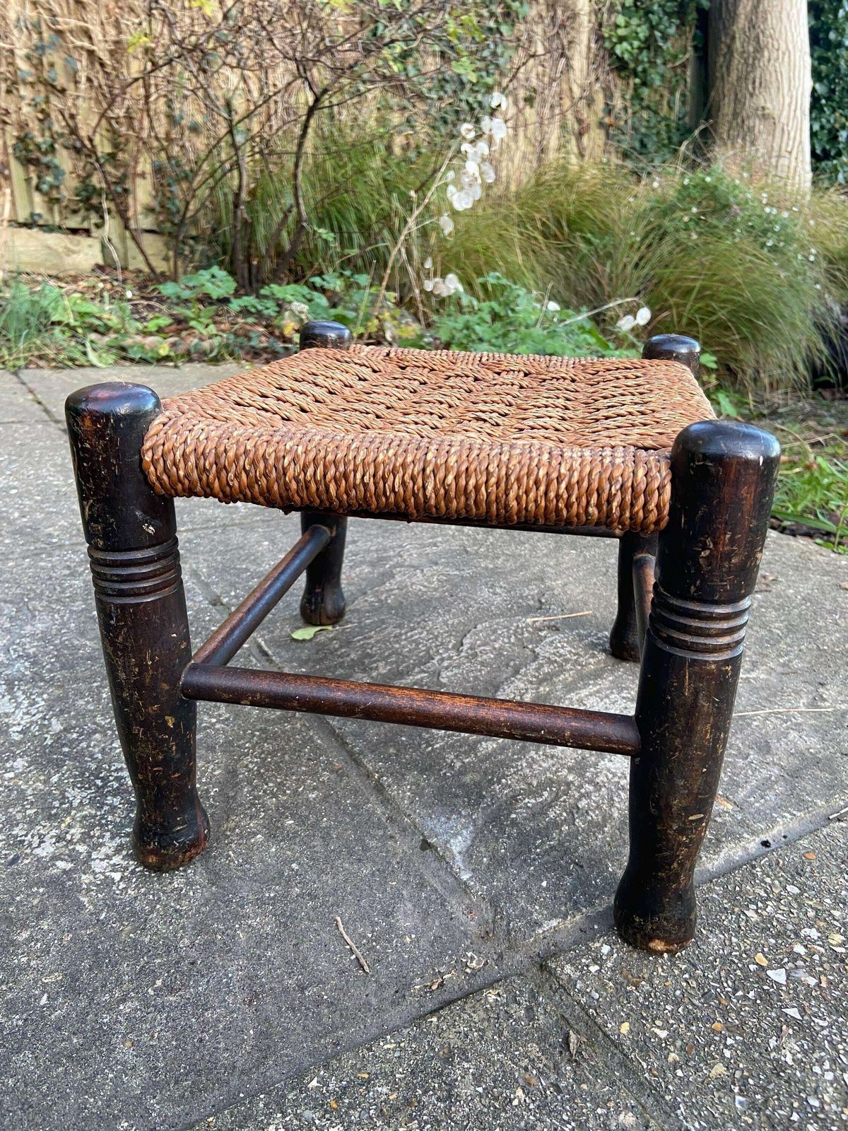 String Vintage Stool, 1950s photo for sale