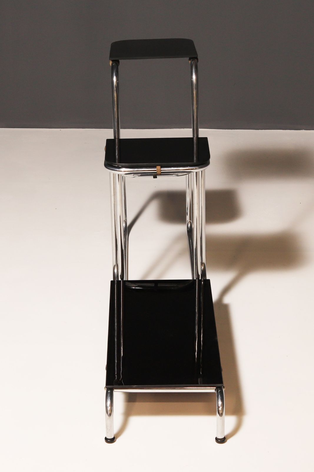 Bauhaus Chromed Flower Stand By Emile Guyot, 1930´S photo furniture