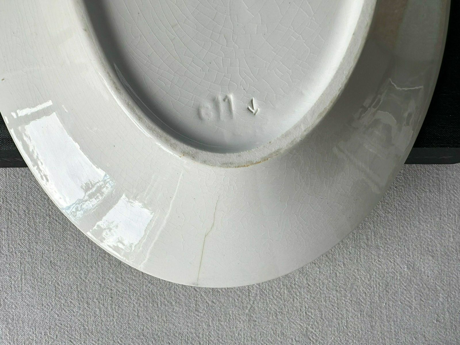 photo for sale Antique Art Deco Bowl By Petrus Regout For Nof Calve Delft, Design By Richard Roland Holst, Amsterdam School