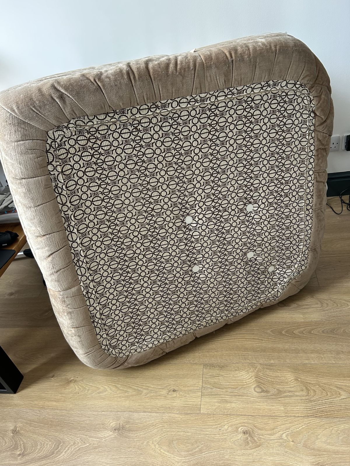 Ligne Roset Michel Ducaroy Beige Togo Corner Seat photo furniture