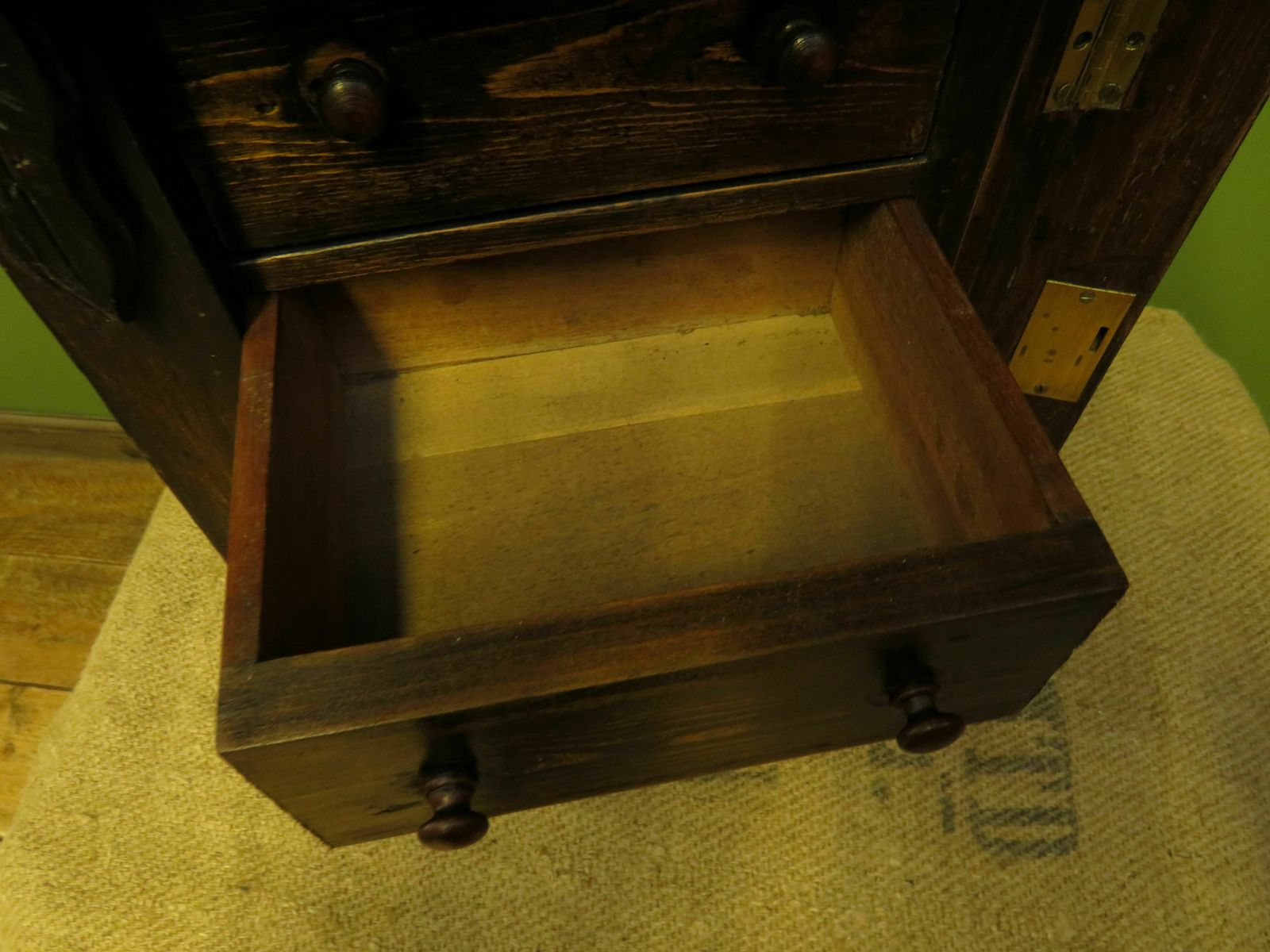 photo furniture Antique Miniature Apprentice Piece Wellington Chest
