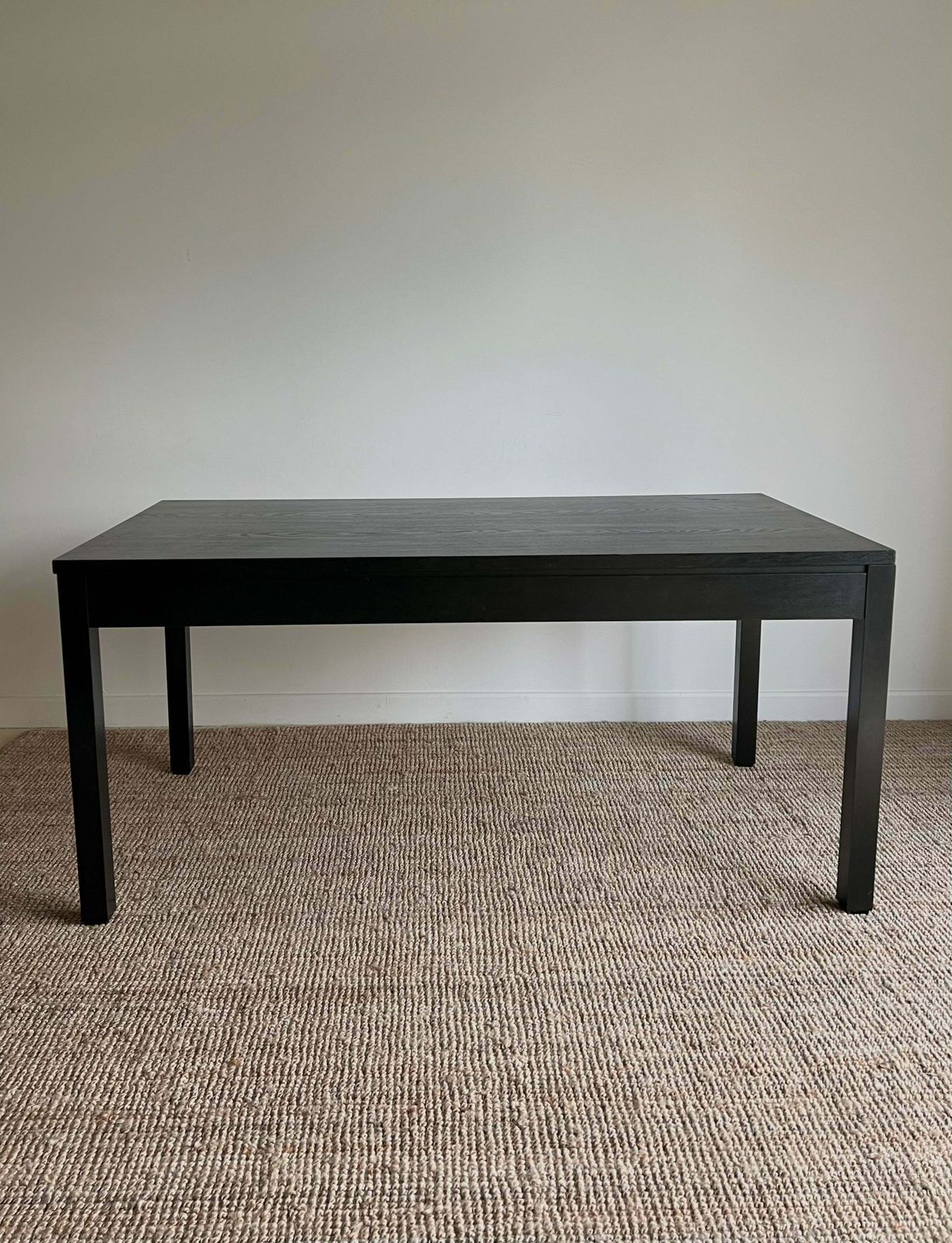 Black Italian Dining Table, Boho photo 850.0