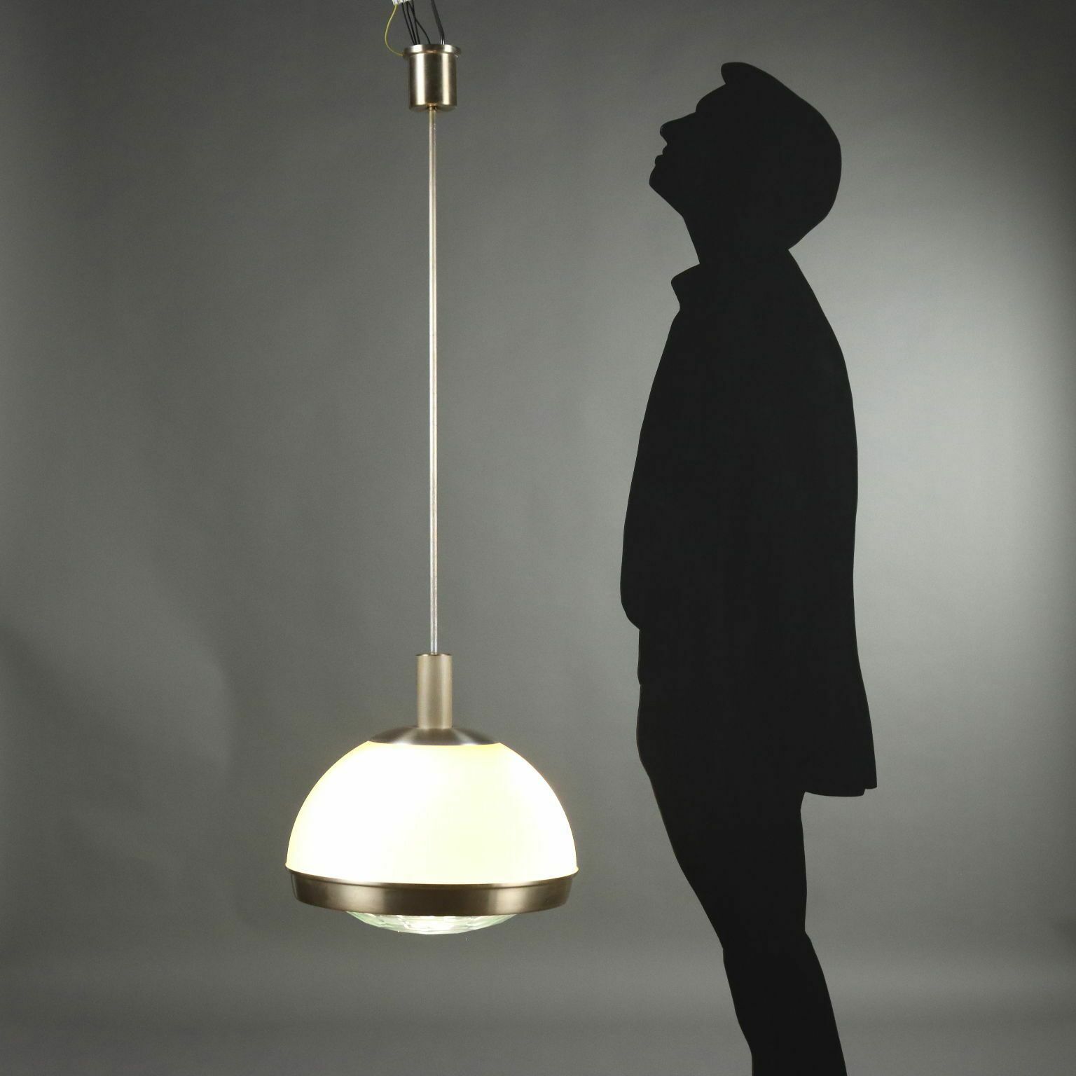 Lumi Lamp Vintage Design Pia Guidetti Crippa Aluminium 1960s photo furniture