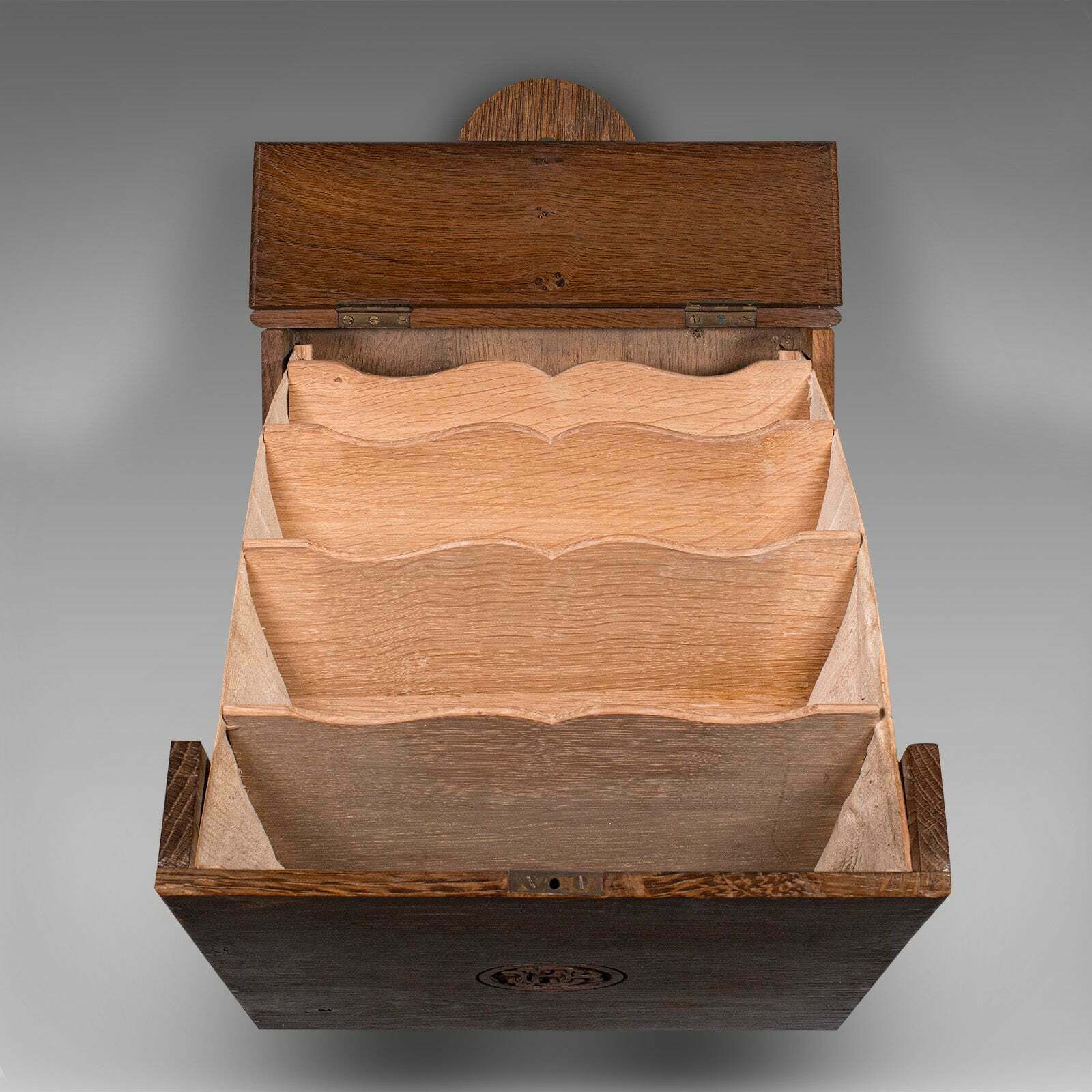 Antique Castle Purser's Requisitions Box, English Oak, Wall Organiser, Victorian photo Home Decor