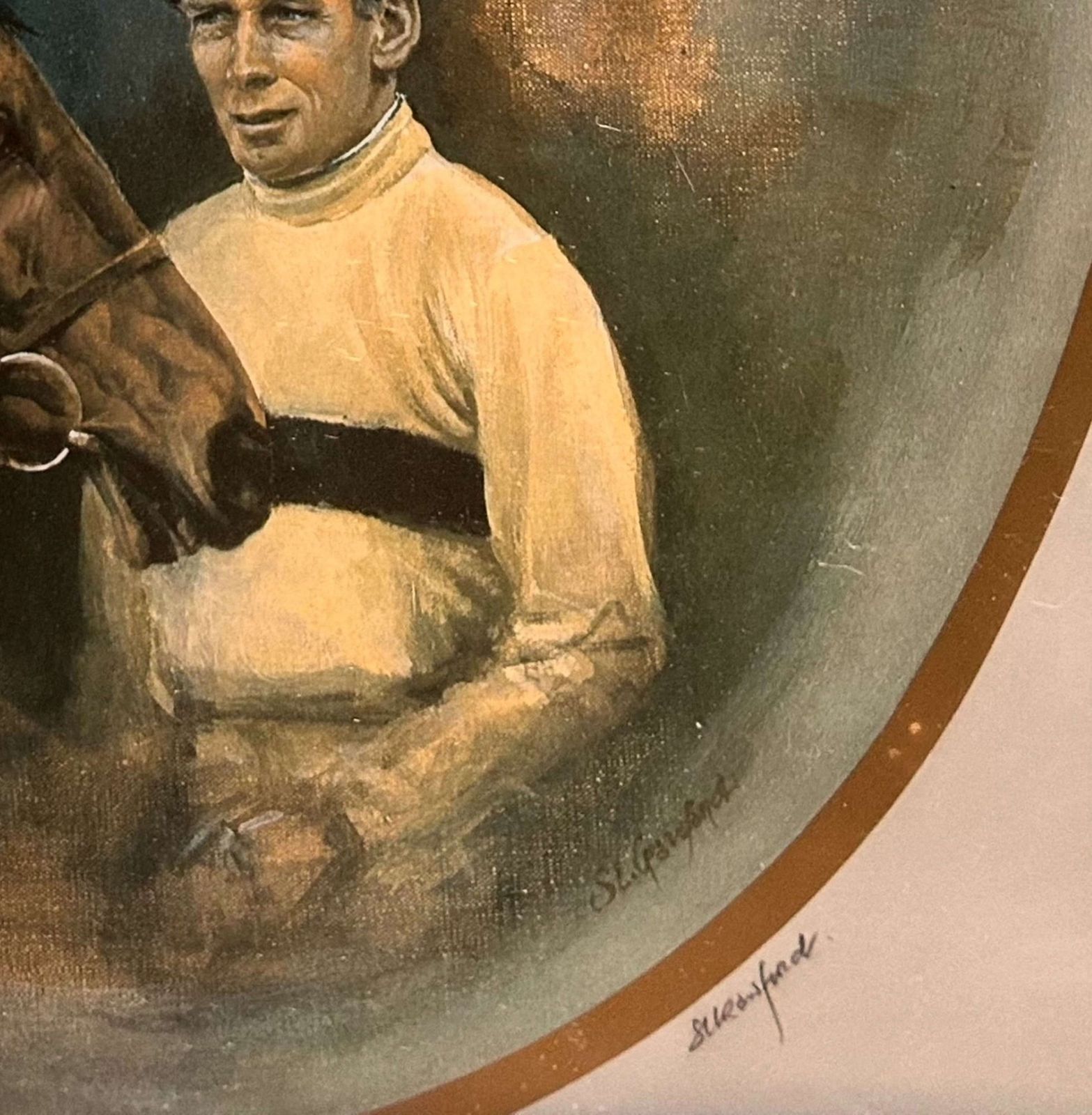Susan Crawford Limited Edition Print 'Studies Of Arkle And Pat Taaffe' photo for sale