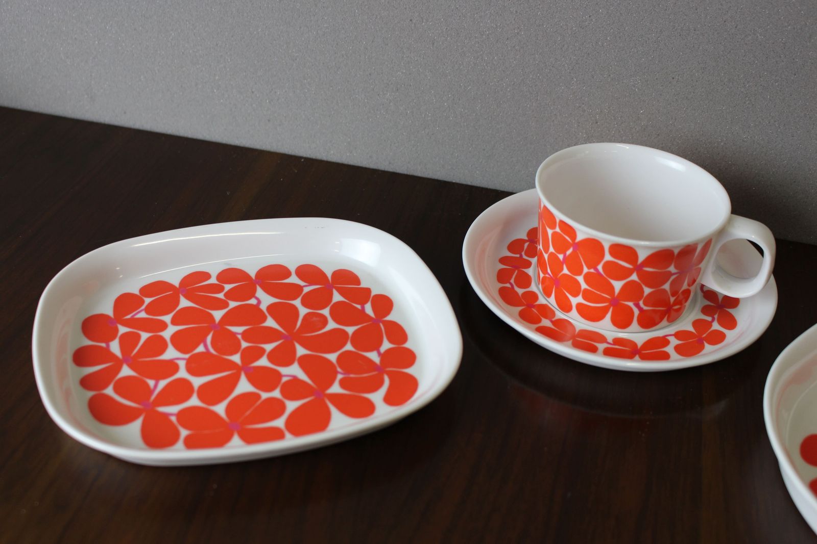 200.0 Stig Lindberg Balett Series Ornamin Teaset 1967 photo