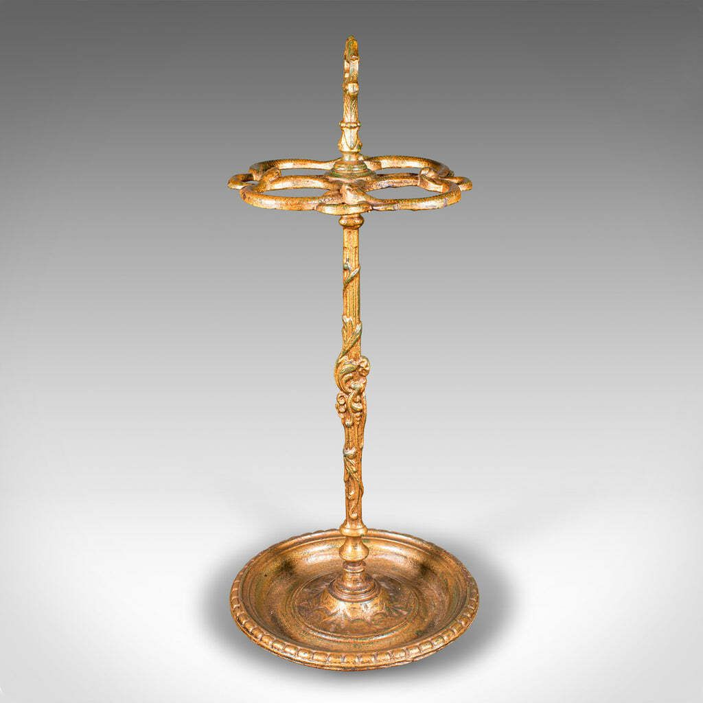 Antique Gentleman's Stick Stand, English, Hallway Umbrella Loop, Victorian, 1860 photo vinterior